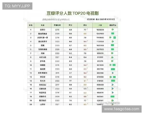 豆瓣电视剧排行榜：点亮你的追剧版图，不止是数字的游戏